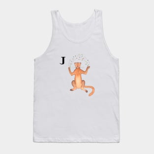 J is for Jaguarundi Tank Top